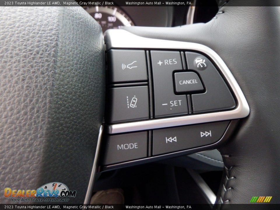 2023 Toyota Highlander LE AWD Magnetic Gray Metallic / Black Photo #23