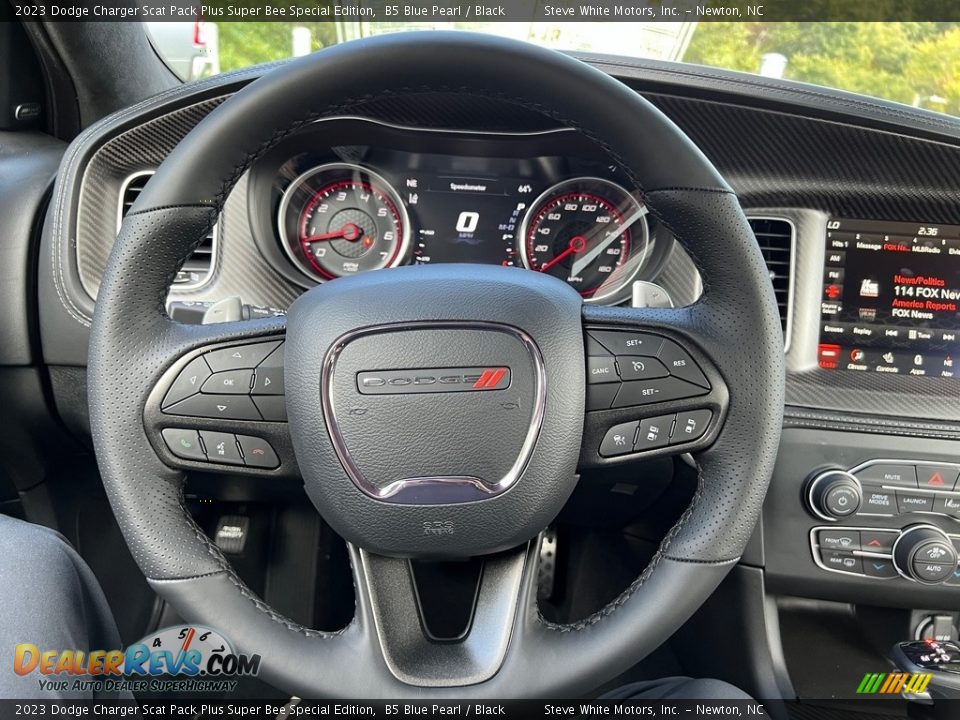 2023 Dodge Charger Scat Pack Plus Super Bee Special Edition Steering Wheel Photo #24