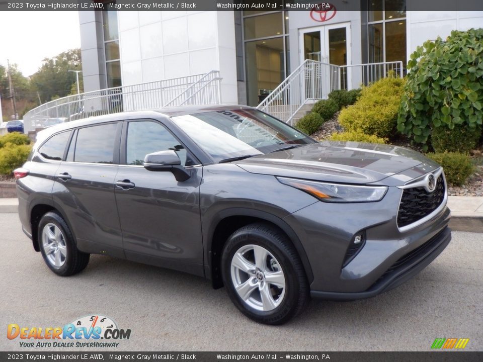 2023 Toyota Highlander LE AWD Magnetic Gray Metallic / Black Photo #1