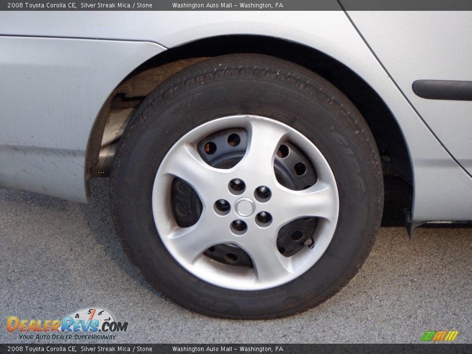 2008 Toyota Corolla CE Silver Streak Mica / Stone Photo #3