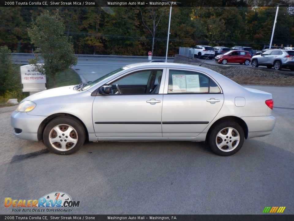 2008 Toyota Corolla CE Silver Streak Mica / Stone Photo #6