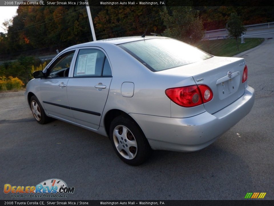 2008 Toyota Corolla CE Silver Streak Mica / Stone Photo #7