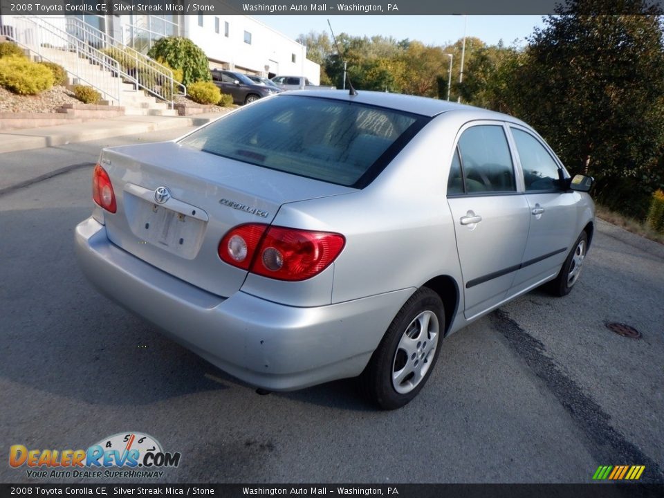 2008 Toyota Corolla CE Silver Streak Mica / Stone Photo #9