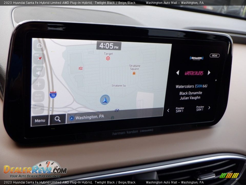 Navigation of 2023 Hyundai Santa Fe Hybrid Limited AWD Plug-In Hybrid Photo #17