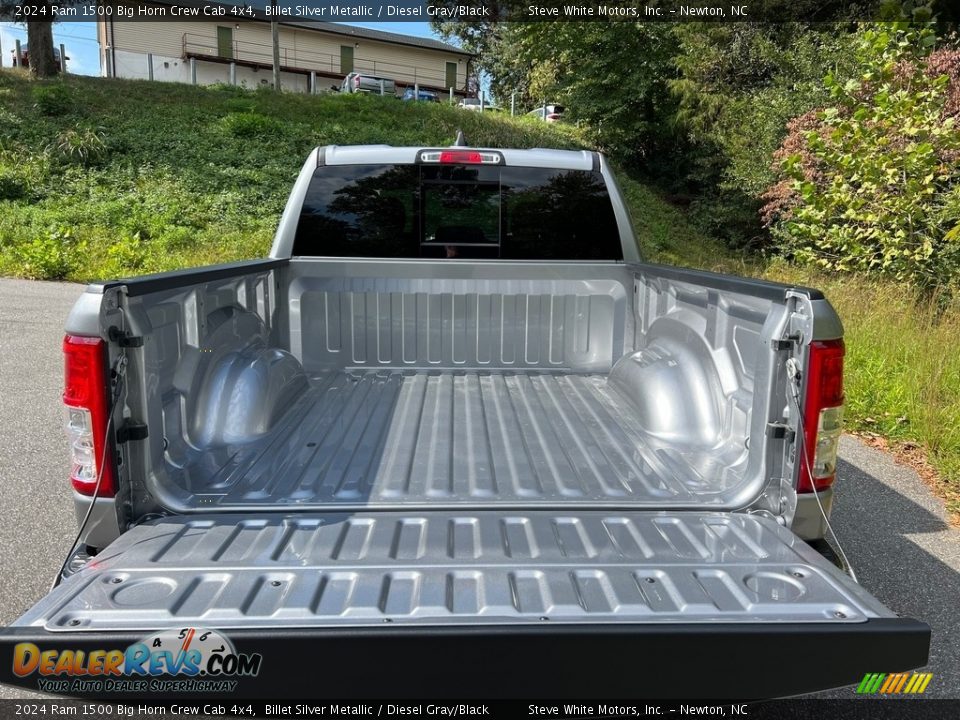 2024 Ram 1500 Big Horn Crew Cab 4x4 Billet Silver Metallic / Diesel Gray/Black Photo #8