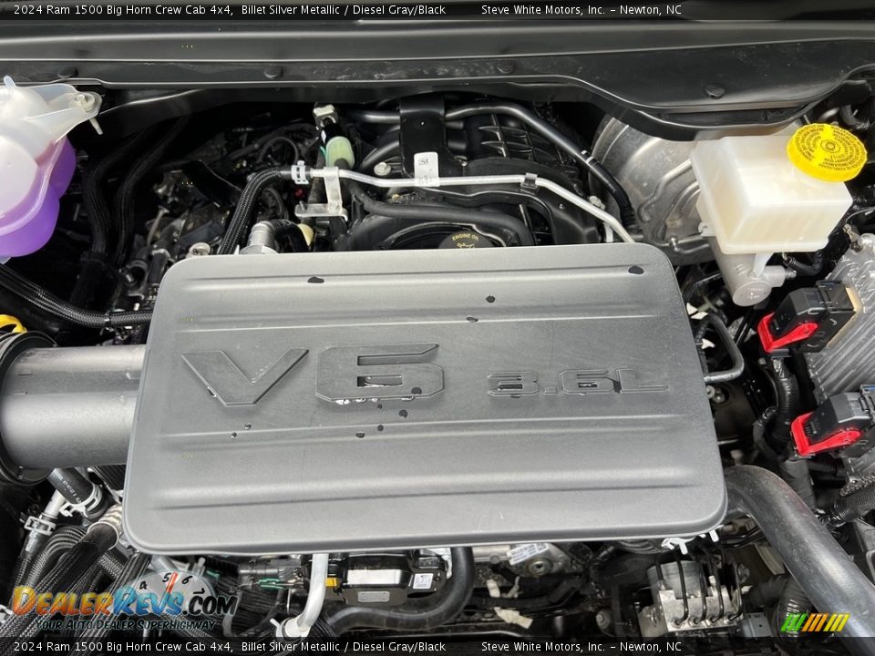 2024 Ram 1500 Big Horn Crew Cab 4x4 3.6 Liter DOHC 24-Valve VVT Pentstar V6 Engine Photo #10