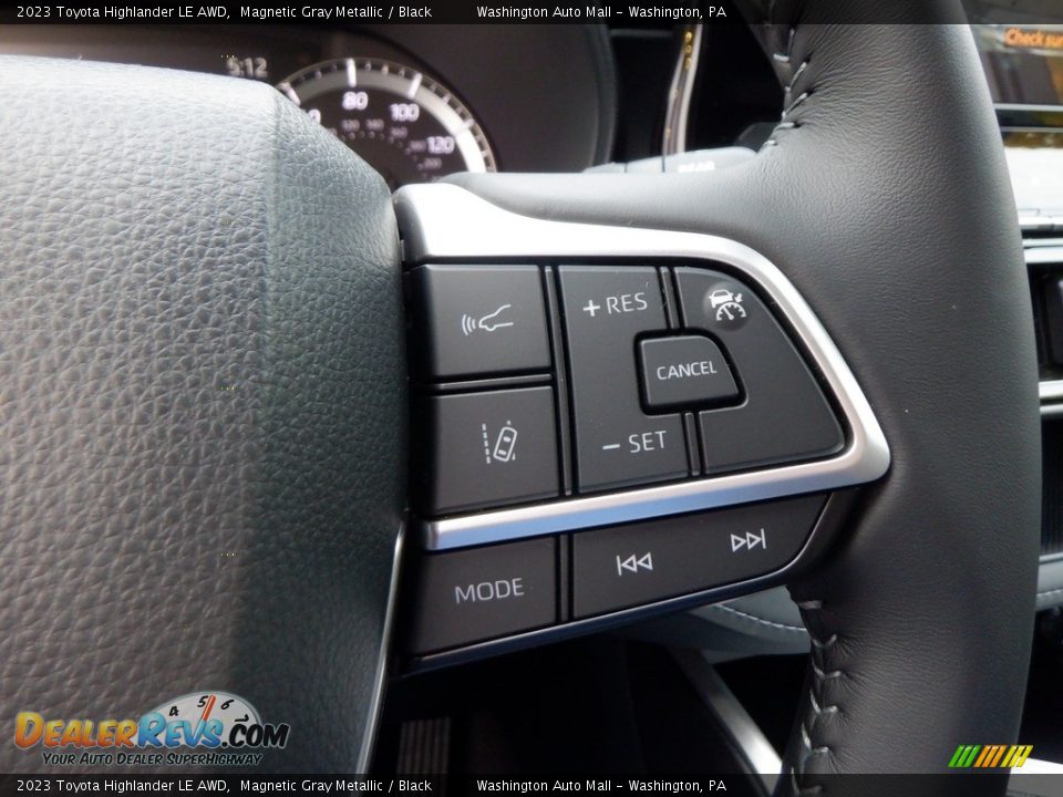 2023 Toyota Highlander LE AWD Magnetic Gray Metallic / Black Photo #22