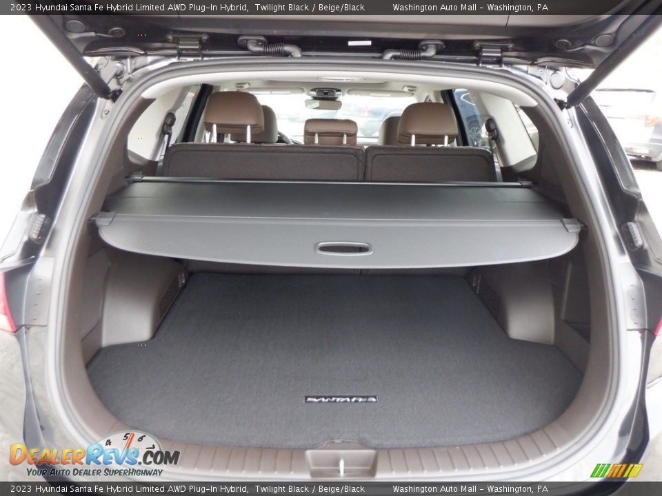 2023 Hyundai Santa Fe Hybrid Limited AWD Plug-In Hybrid Trunk Photo #27