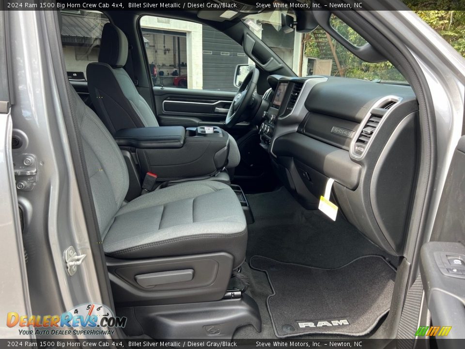 Front Seat of 2024 Ram 1500 Big Horn Crew Cab 4x4 Photo #18