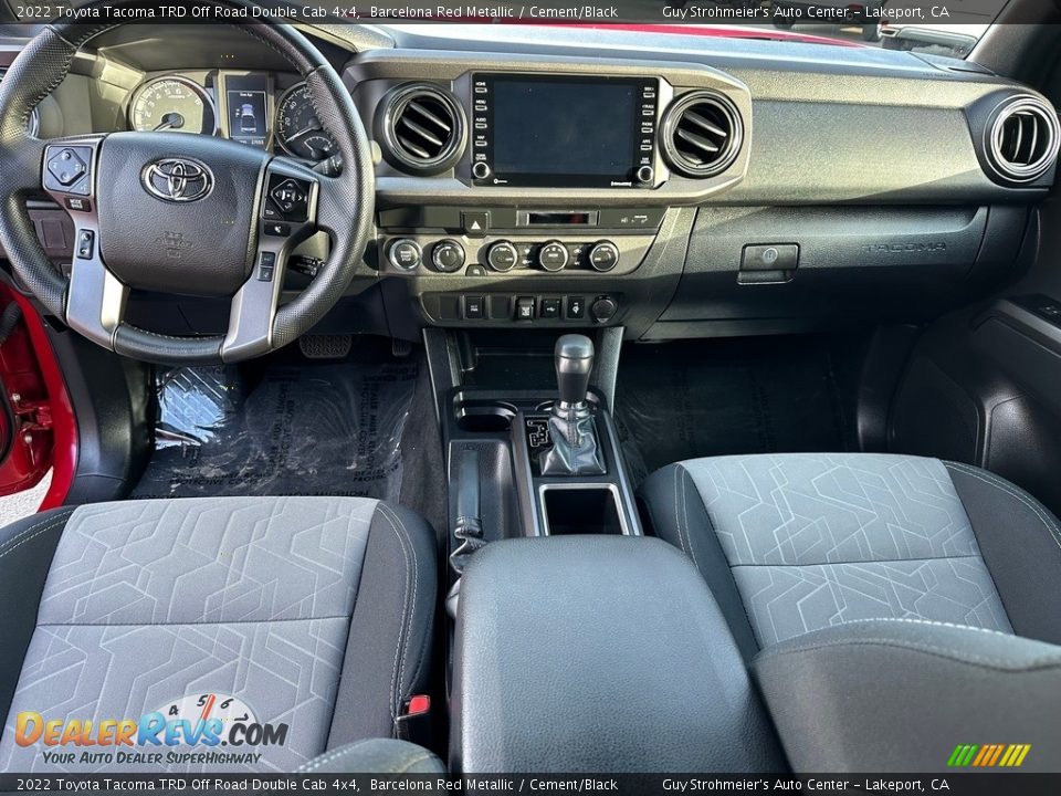Front Seat of 2022 Toyota Tacoma TRD Off Road Double Cab 4x4 Photo #12