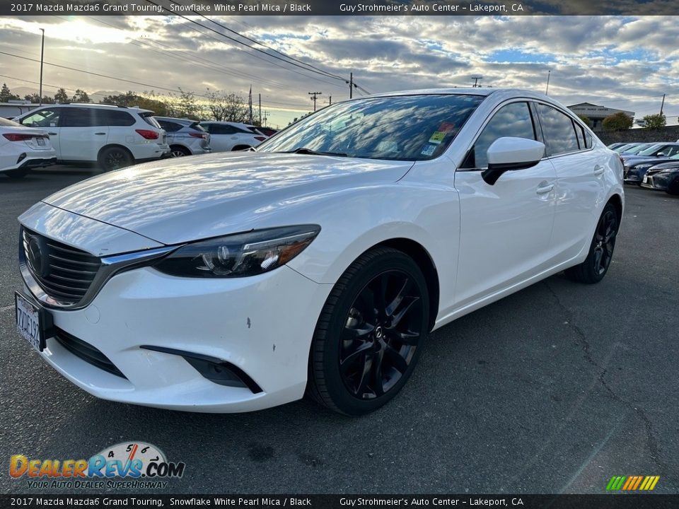 2017 Mazda Mazda6 Grand Touring Snowflake White Pearl Mica / Black Photo #3