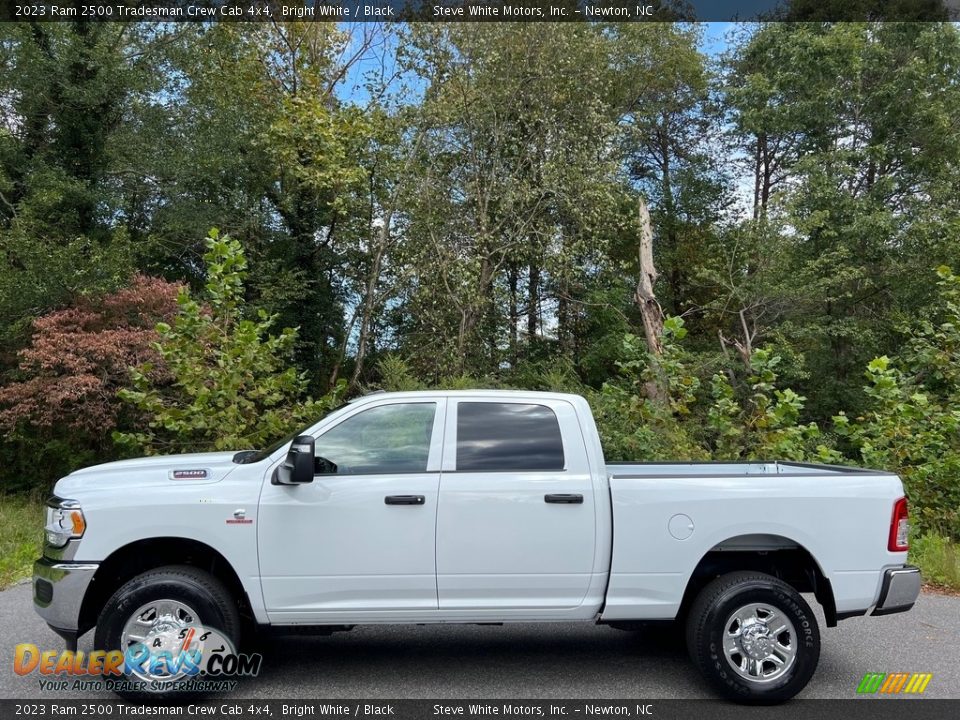 2023 Ram 2500 Tradesman Crew Cab 4x4 Bright White / Black Photo #1