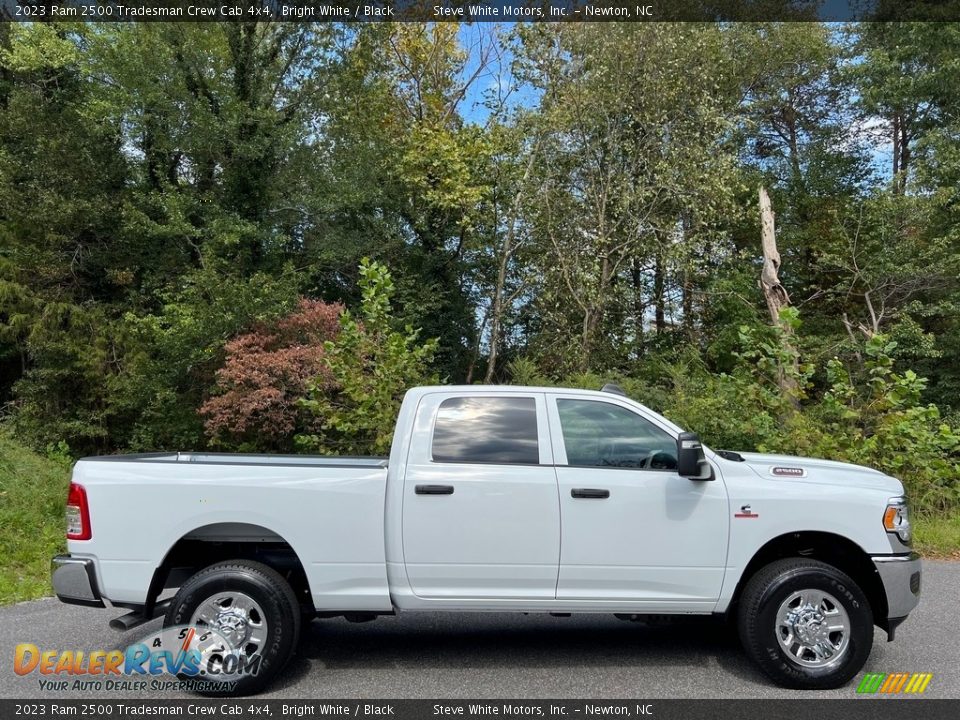 2023 Ram 2500 Tradesman Crew Cab 4x4 Bright White / Black Photo #5