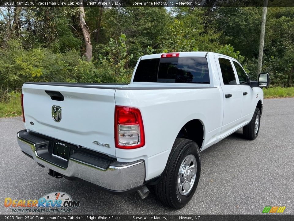 2023 Ram 2500 Tradesman Crew Cab 4x4 Bright White / Black Photo #6