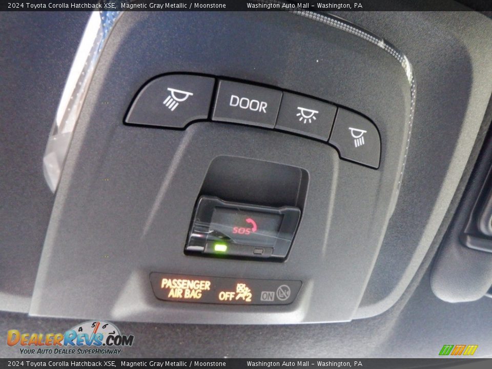 Controls of 2024 Toyota Corolla Hatchback XSE Photo #17