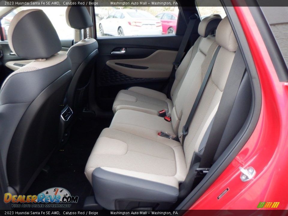 Rear Seat of 2023 Hyundai Santa Fe SE AWD Photo #20