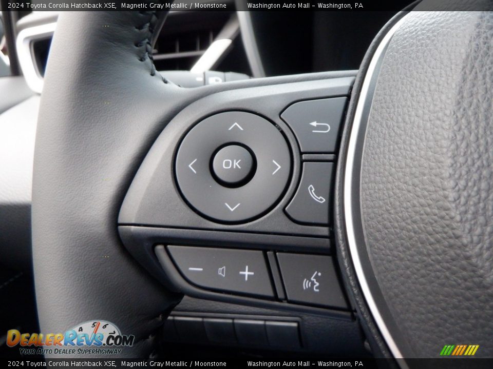2024 Toyota Corolla Hatchback XSE Steering Wheel Photo #22