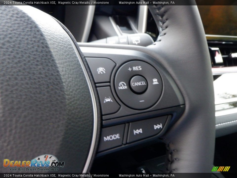 2024 Toyota Corolla Hatchback XSE Steering Wheel Photo #23