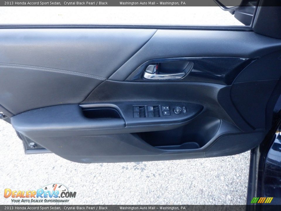 2013 Honda Accord Sport Sedan Crystal Black Pearl / Black Photo #10