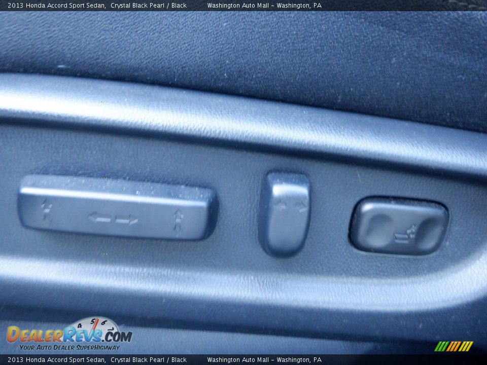 2013 Honda Accord Sport Sedan Crystal Black Pearl / Black Photo #13
