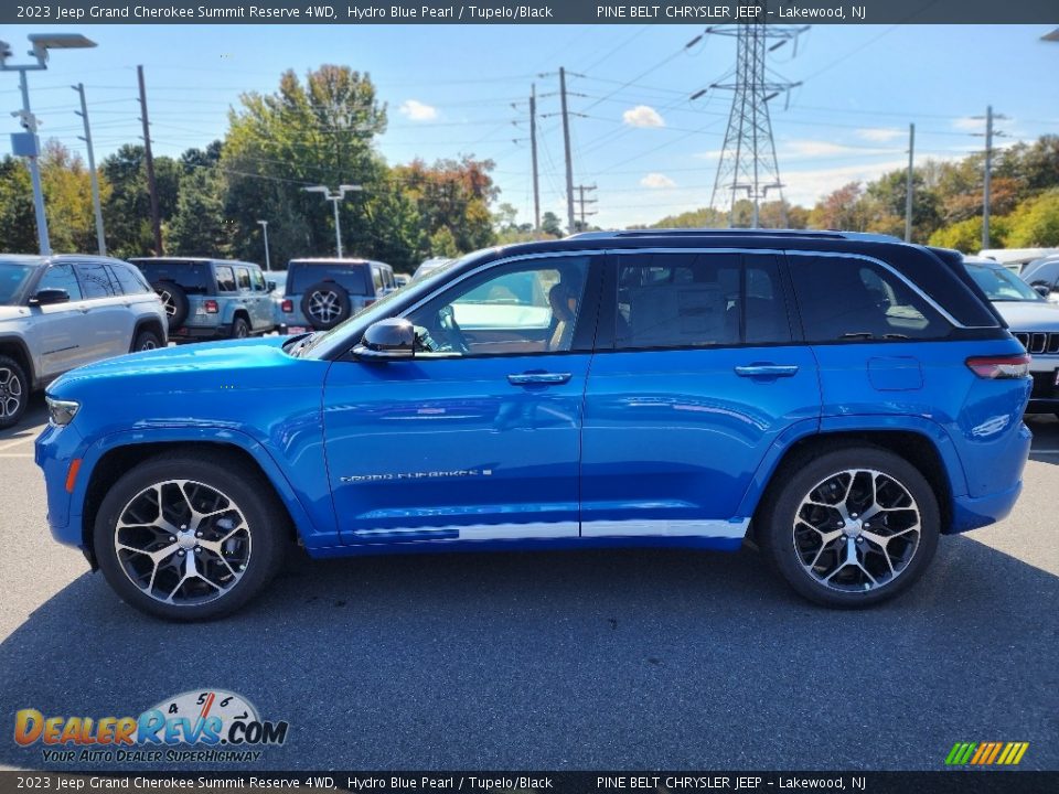 Hydro Blue Pearl 2023 Jeep Grand Cherokee Summit Reserve 4WD Photo #3