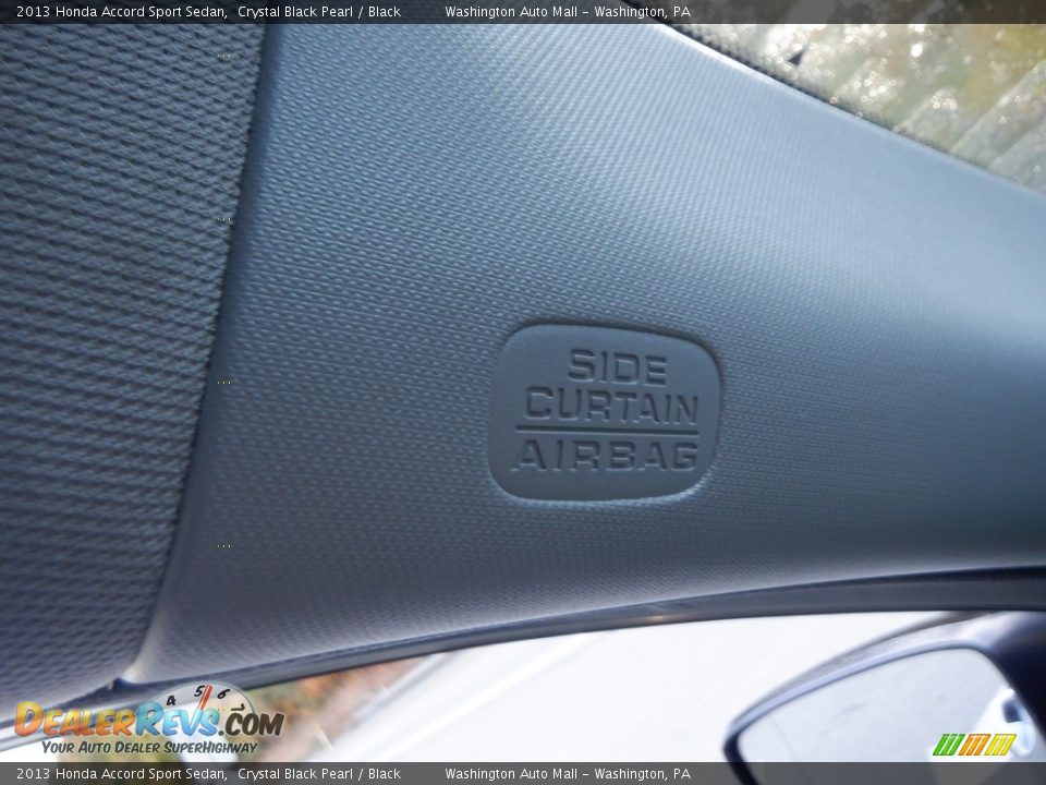2013 Honda Accord Sport Sedan Crystal Black Pearl / Black Photo #15