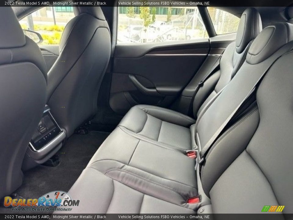 Rear Seat of 2022 Tesla Model S AWD Photo #10