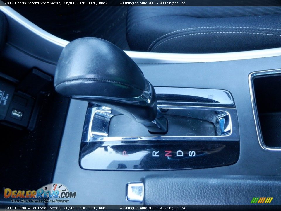 2013 Honda Accord Sport Sedan Crystal Black Pearl / Black Photo #18
