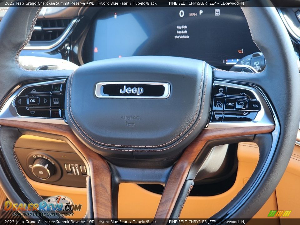 2023 Jeep Grand Cherokee Summit Reserve 4WD Hydro Blue Pearl / Tupelo/Black Photo #14