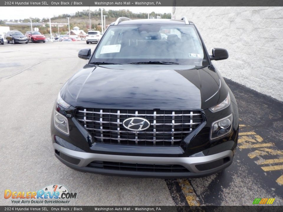 2024 Hyundai Venue SEL Onyx Black / Black Photo #5