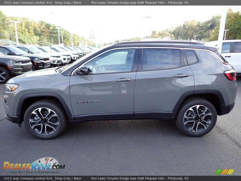 Sting-Gray 2023 Jeep Compass Limited 4x4 Photo #2