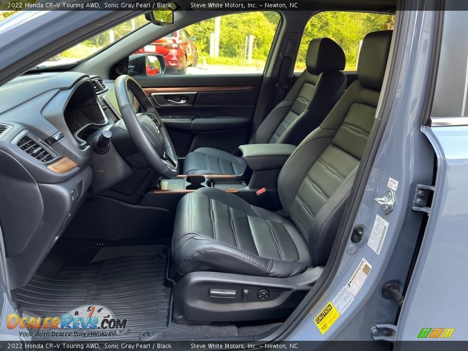 Black Interior - 2022 Honda CR-V Touring AWD Photo #11
