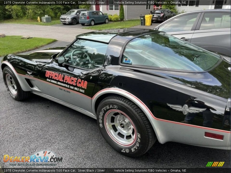 Silver/Black 1978 Chevrolet Corvette Indianapolis 500 Pace Car Photo #5