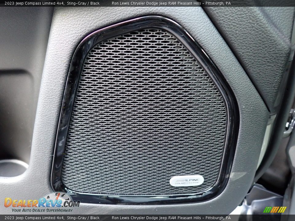 Audio System of 2023 Jeep Compass Limited 4x4 Photo #16