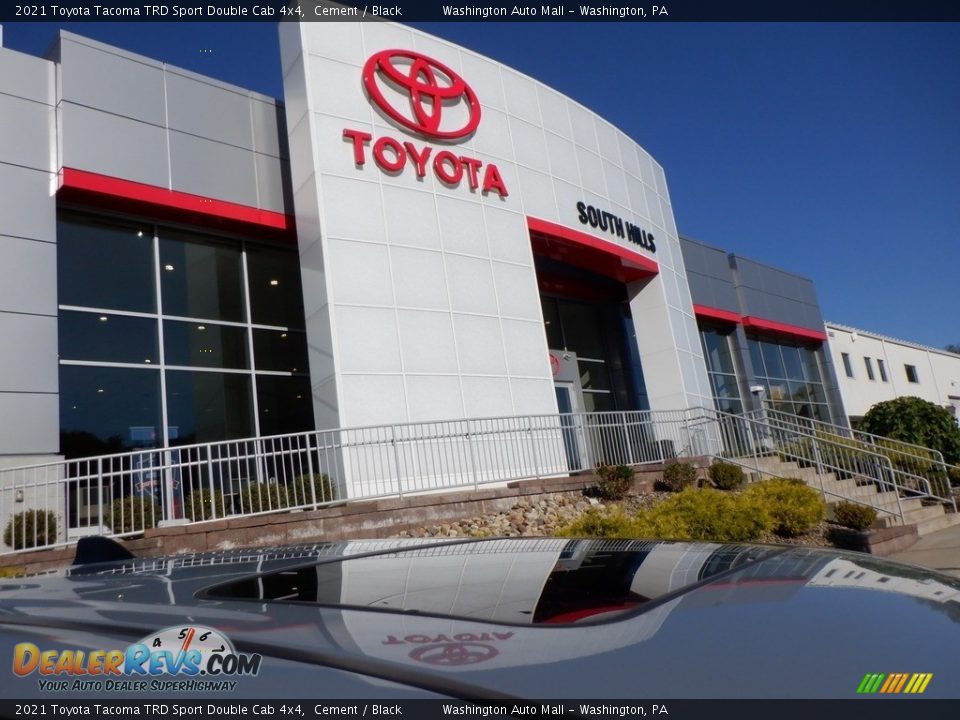 2021 Toyota Tacoma TRD Sport Double Cab 4x4 Cement / Black Photo #4