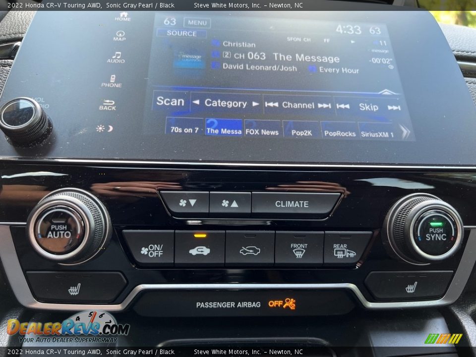 Controls of 2022 Honda CR-V Touring AWD Photo #22