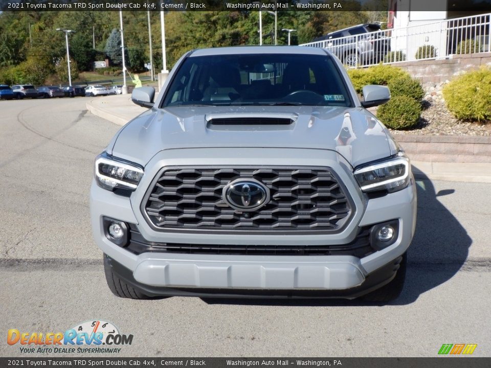 2021 Toyota Tacoma TRD Sport Double Cab 4x4 Cement / Black Photo #6