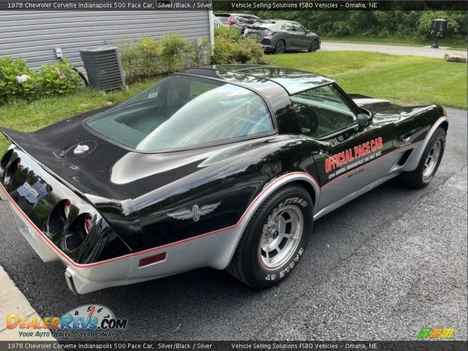 Silver/Black 1978 Chevrolet Corvette Indianapolis 500 Pace Car Photo #10