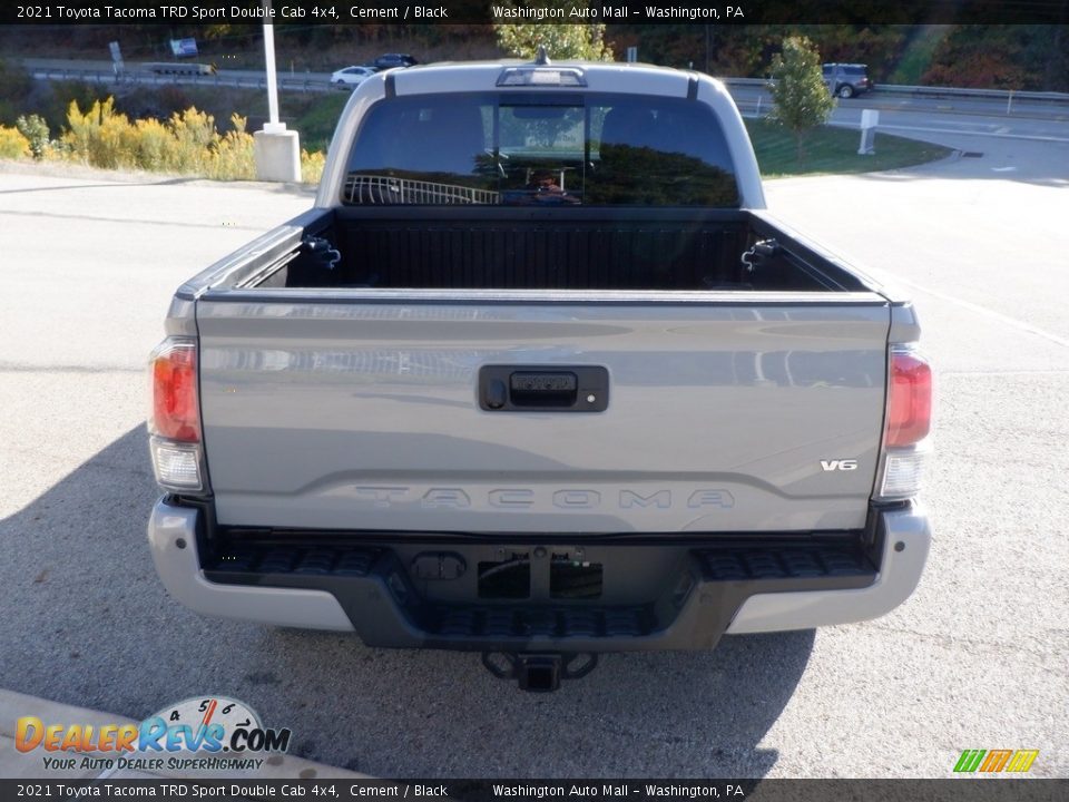 2021 Toyota Tacoma TRD Sport Double Cab 4x4 Cement / Black Photo #10