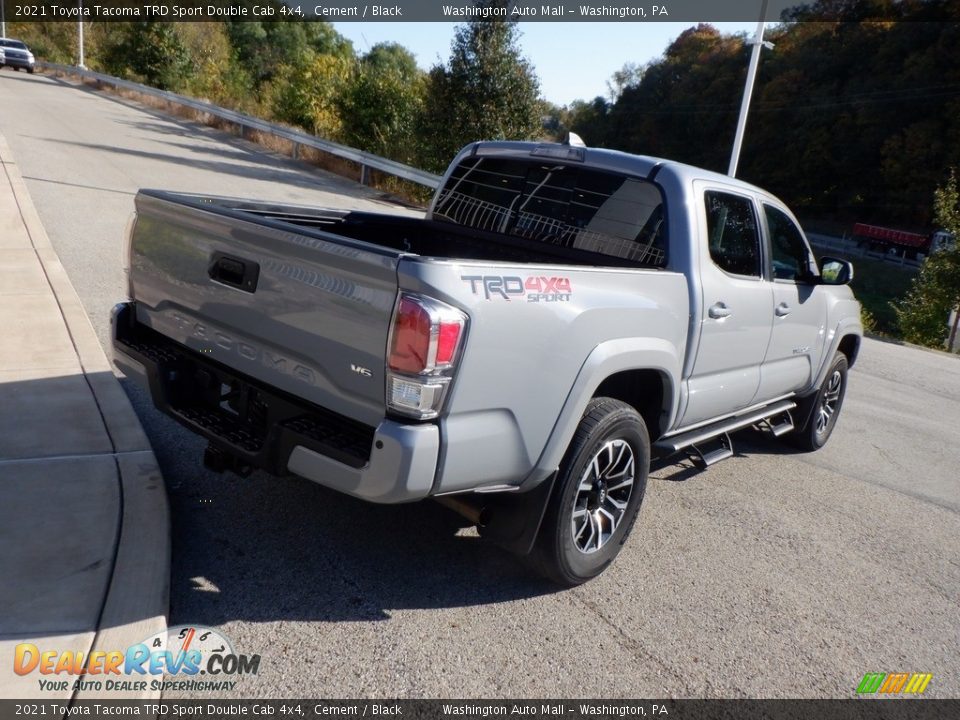 2021 Toyota Tacoma TRD Sport Double Cab 4x4 Cement / Black Photo #13