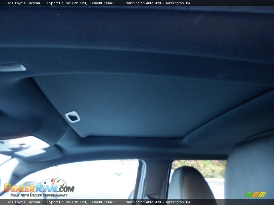 2021 Toyota Tacoma TRD Sport Double Cab 4x4 Cement / Black Photo #16