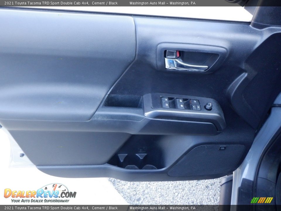 2021 Toyota Tacoma TRD Sport Double Cab 4x4 Cement / Black Photo #17