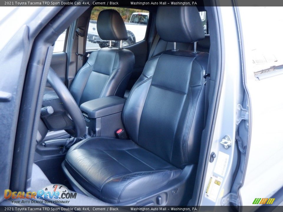 Front Seat of 2021 Toyota Tacoma TRD Sport Double Cab 4x4 Photo #21