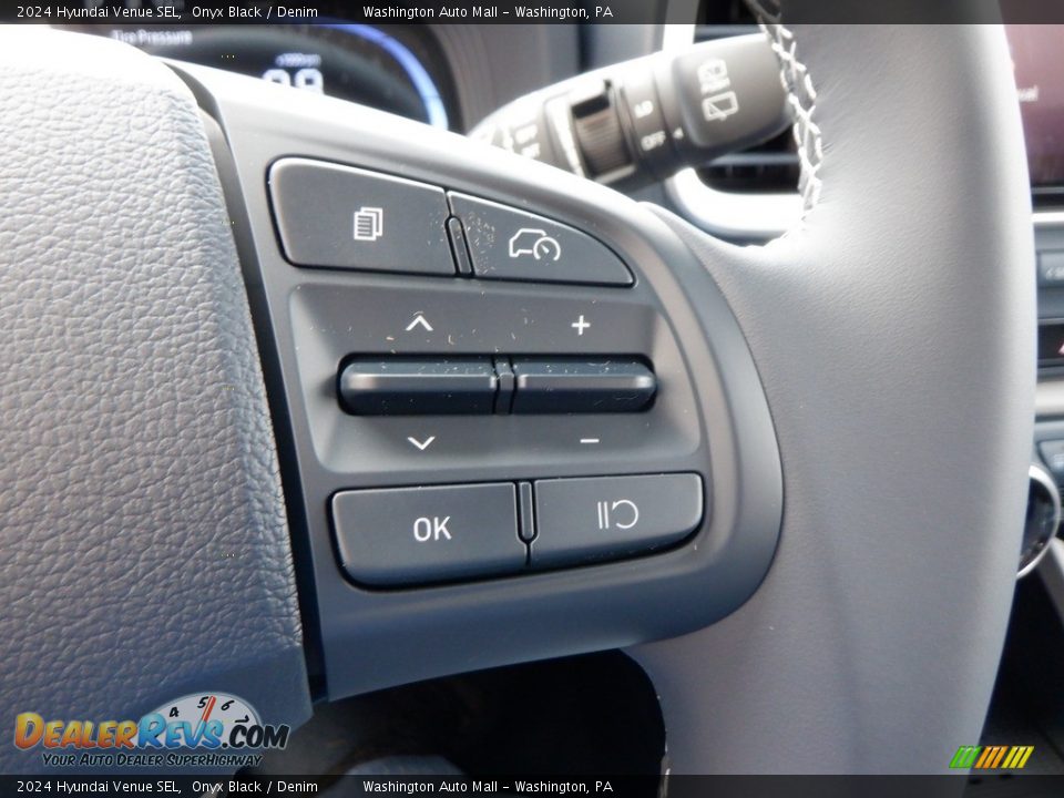 2024 Hyundai Venue SEL Steering Wheel Photo #25