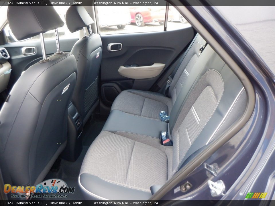 Rear Seat of 2024 Hyundai Venue SEL Photo #27