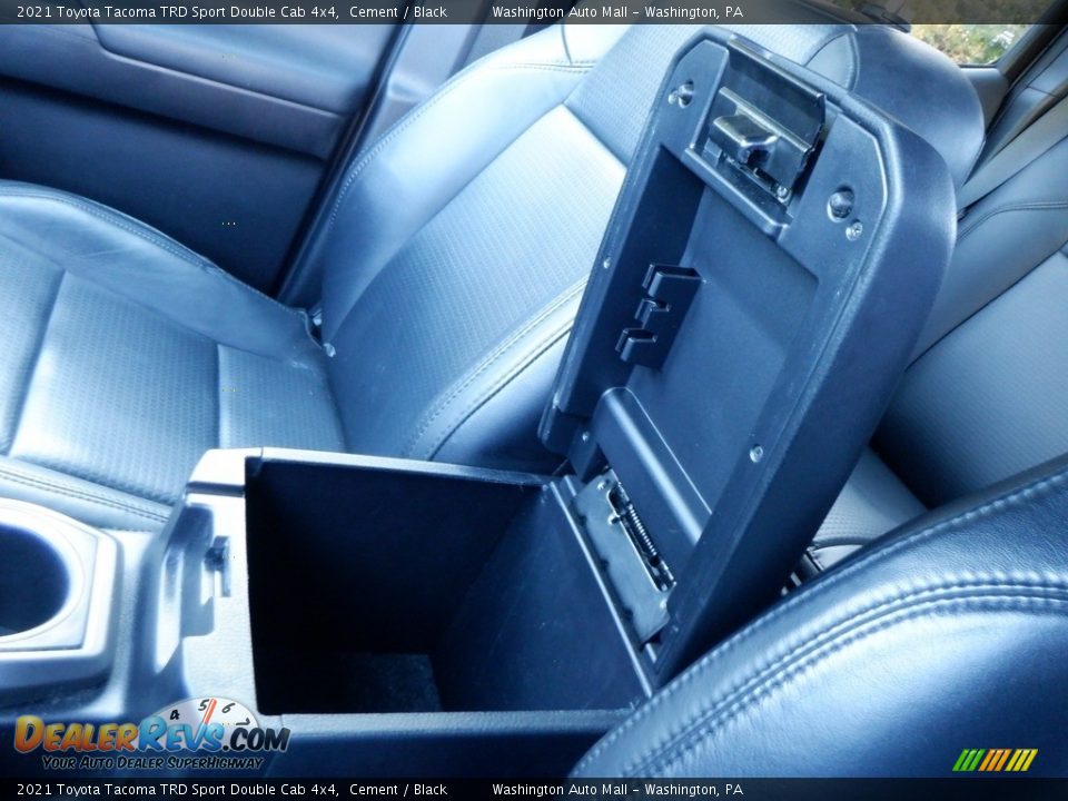 2021 Toyota Tacoma TRD Sport Double Cab 4x4 Cement / Black Photo #28