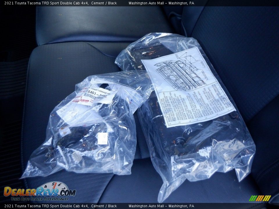 2021 Toyota Tacoma TRD Sport Double Cab 4x4 Cement / Black Photo #32