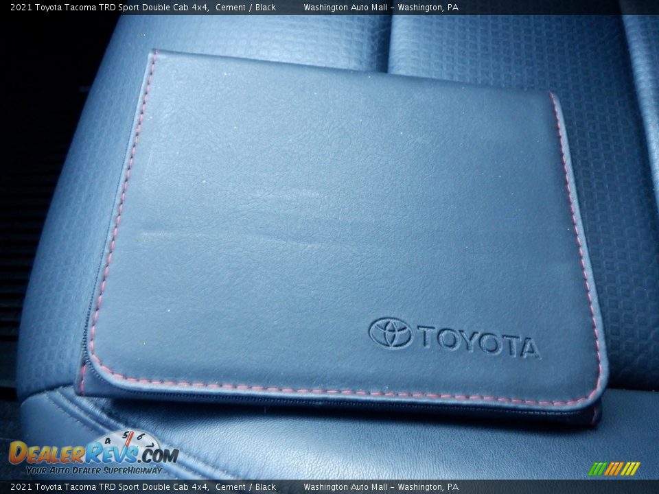 2021 Toyota Tacoma TRD Sport Double Cab 4x4 Cement / Black Photo #34