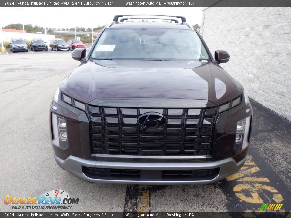 2024 Hyundai Palisade Limited AWD Sierra Burgundy / Black Photo #5