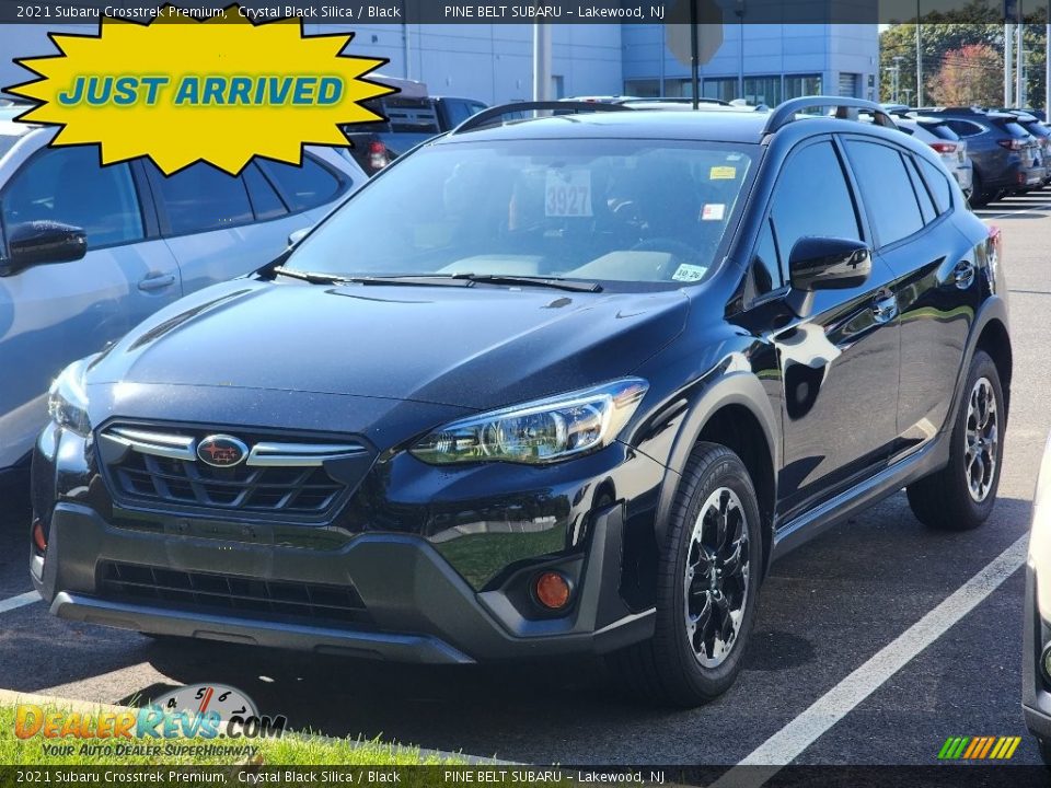 2021 Subaru Crosstrek Premium Crystal Black Silica / Black Photo #1